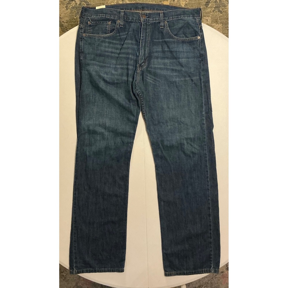 VTG Y2K Levis 569 Baggy Wide Leg Loose Straight Jeans Mens 38x34 (fits 40x33) - Picture 2 of 7